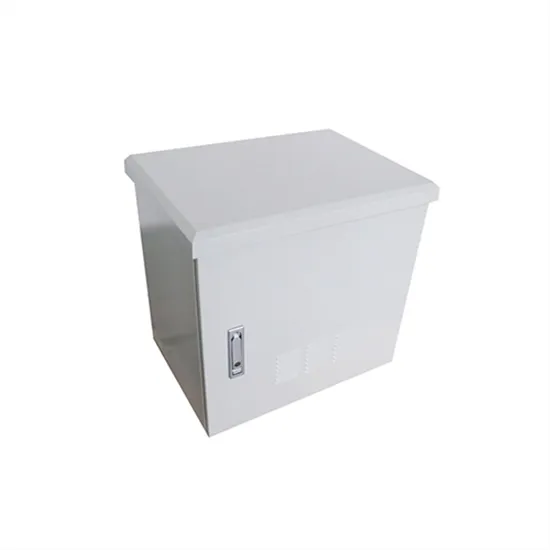 Large-scale solar container data storage