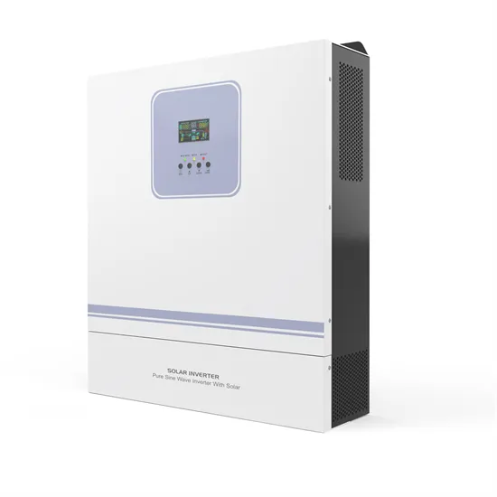 Solar container battery pack and inverter power selection
