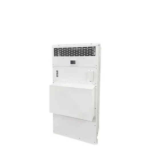 Outdoor solar container power supply mold installation method