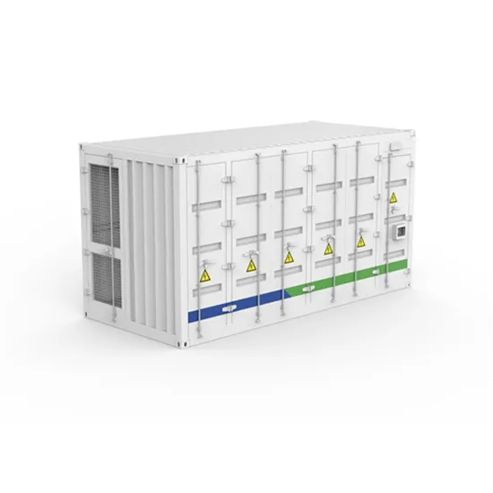 Outdoor safe charging solar container battery production line